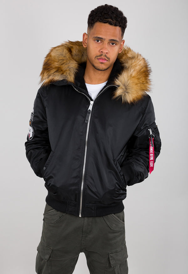 ❌ SALE ❌ ALPHA INDUSTRIES Winterjacke "MA-1 Hooded Arctic" | Black