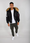 ❌ SALE ❌ ALPHA INDUSTRIES Winterjacke "MA-1 Hooded Arctic" | Black