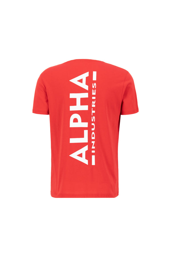 ALPHA INDUSTRIES Backprint T | Speed Red