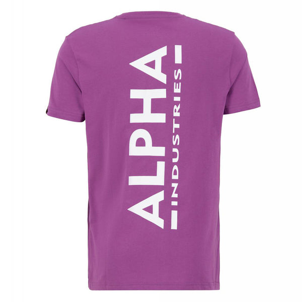 ❌ SALE ❌ ALPHA INDUSTRIES Backprint T | Dark Magenta