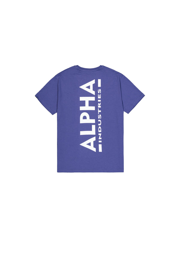 ALPHA INDUSTRIES Backprint T | Night Purple