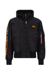 ❌ SALE ❌ ALPHA INDUSTRIES MA-1 D-Tec SE | Black/Orange