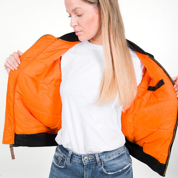 ❌ SALE ❌ ALPHA INDUSTRIES WMN MA-1 VF 59 | Black