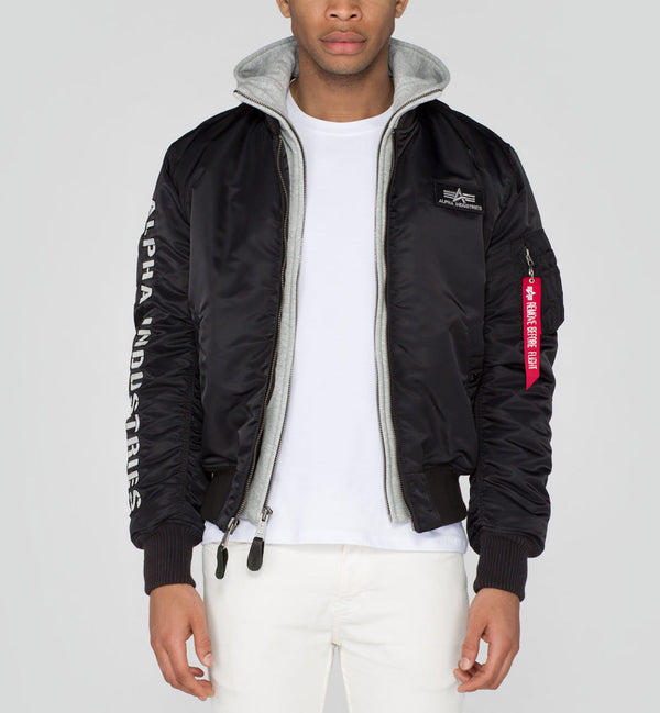 ❌ SALE ❌ ALPHA INDUSTRIES MA-1 D-Tec SE | Black/Grey