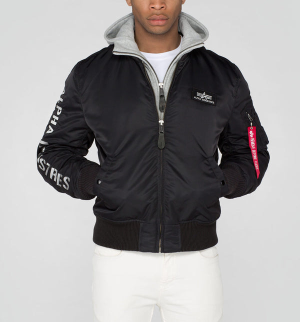 ❌ SALE ❌ ALPHA INDUSTRIES MA-1 D-Tec SE | Black/Grey