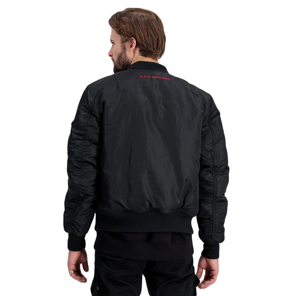 ❌ SALE ❌ ALPHA INDUSTRIES MA-1 D-Tec SE | Black / Red