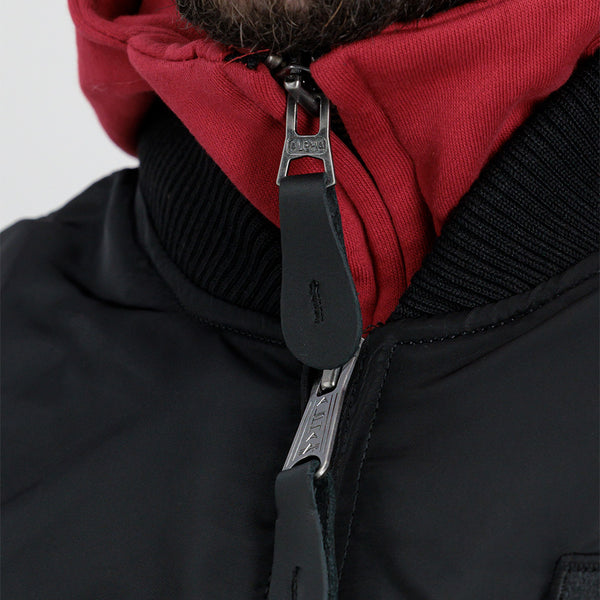 ❌ SALE ❌ ALPHA INDUSTRIES MA-1 D-Tec SE | Black / Red