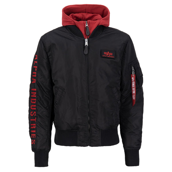 ❌ SALE ❌ ALPHA INDUSTRIES MA-1 D-Tec SE | Black / Red
