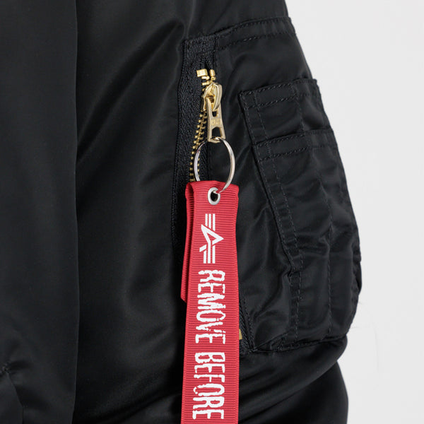 ALPHA INDUSTRIES MA-1 ZH Back EMB | Black
