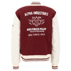 ❌ SALE ❌ ALPHA INDUSTRIES Varsity Air Force Jacket | Burgundy