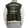 ❌ SALE ❌ ALPHA INDUSTRIES Varsity Air Force Jacket | Dark Olive