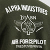 ❌ SALE ❌ ALPHA INDUSTRIES Varsity Air Force Jacket | Dark Olive