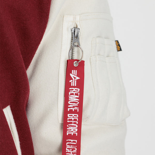 ❌ SALE ❌ ALPHA INDUSTRIES Varsity Air Force Jacket | Burgundy