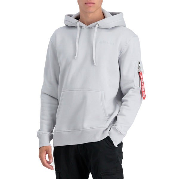 ALPHA INDUSTRIES Air Force Hoody | Pastel Grey