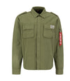 ALPHA INDUSTRIES Urban Military Shirt | Dark Olive