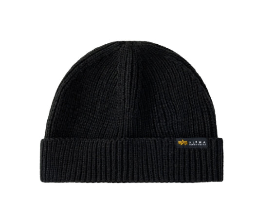 ALPHA INDUSTRIES Dockers Beanie | Black