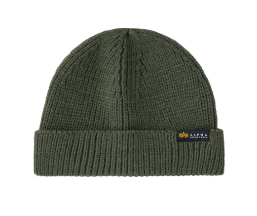 ALPHA INDUSTRIES Dockers Beanie | Dark Olive