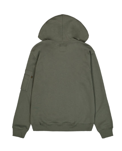 ❌ SALE ❌ ALPHA INDUSTRIES Camo Panel Hoody | Dark Olive