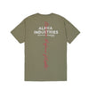 ALPHA INDUSTRIES Signature BP T-Shirt | Sage Green