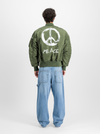 ALPHA INDUSTRIES MA-1 Peace | Sage Green