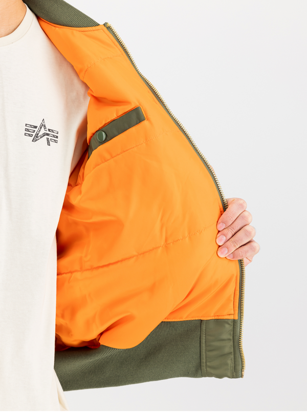 ALPHA INDUSTRIES MA-1 Peace | Sage Green