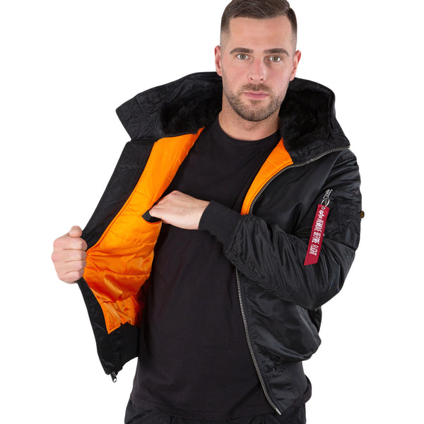 ❌ SALE ❌ ALPHA INDUSTRIES MA-1 Hooded | Black