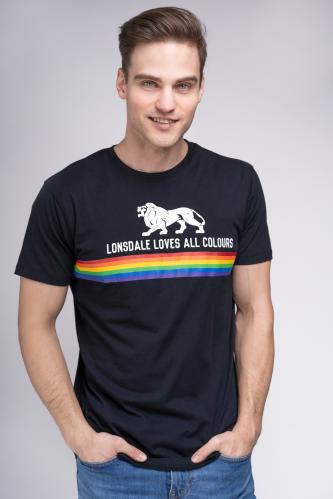 LONSDALE T-Shirt "Nelson" | Black