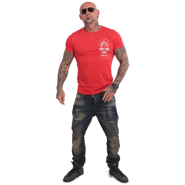 ❌ SALE ❌ YAKUZA T-Shirt "Inevitable" | Ribbon Red