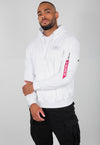 ALPHA INDUSTRIES Back Print Hoody | White