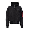 ALPHA INDUSTRIES MA-1 D-Tec | Black/Black