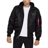 ALPHA INDUSTRIES MA-1 D-Tec | Black/Black