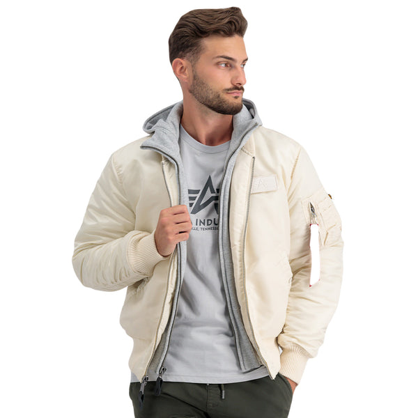 ❌ SALE ❌ ALPHA INDUSTRIES MA-1 D-Tec | Jet Stream White