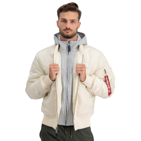 ❌ SALE ❌ ALPHA INDUSTRIES MA-1 D-Tec | Jet Stream White