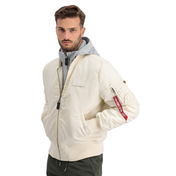 ❌ SALE ❌ ALPHA INDUSTRIES MA-1 D-Tec | Jet Stream White