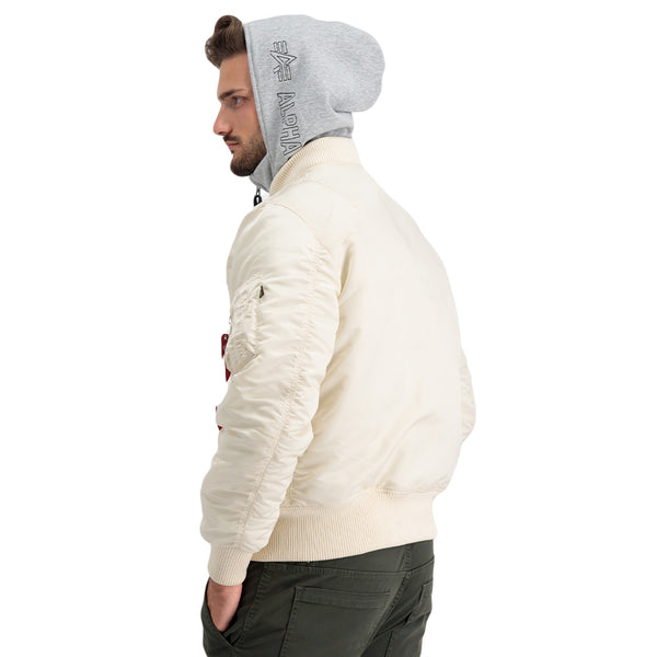 ❌ SALE ❌ ALPHA INDUSTRIES MA-1 D-Tec | Jet Stream White