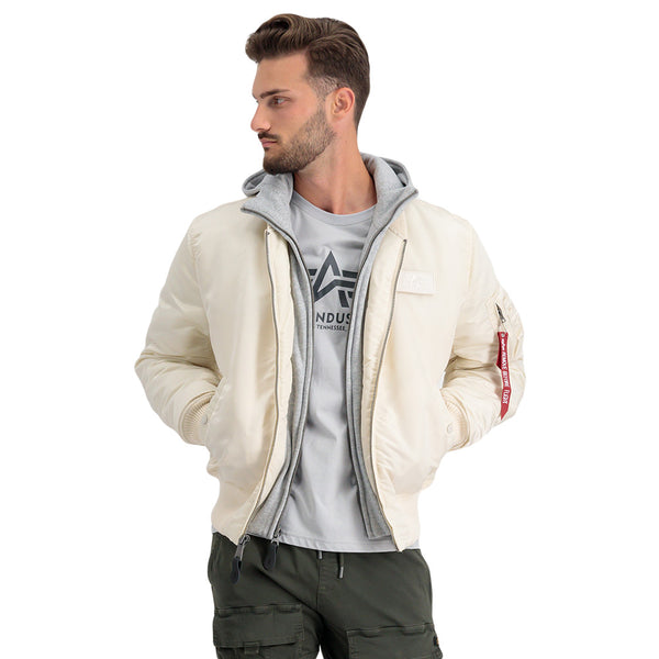 ❌ SALE ❌ ALPHA INDUSTRIES MA-1 D-Tec | Jet Stream White