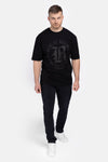 ❌ SALE ❌ BENLEE Oversize T-Shirt "Buckley" | Black