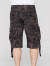 ALPHA INDUSTRIES Jet Short | Black Camo)