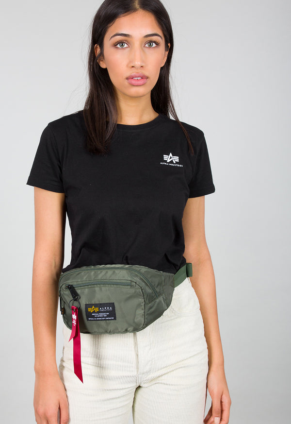 ALPHA INDUSTRIES Crew Waist Bag | Sage Green