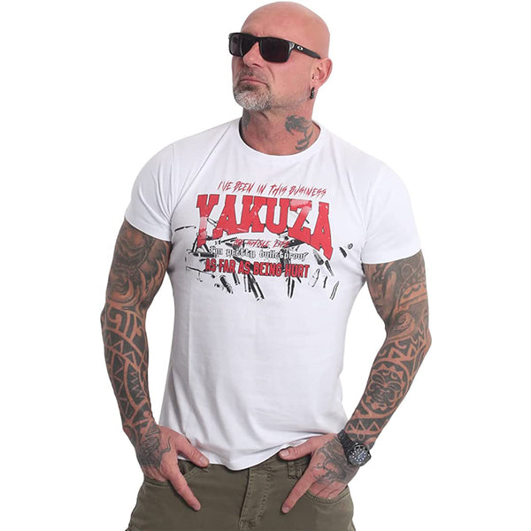 ❌ SALE ❌ YAKUZA T-Shirt "Business" | White