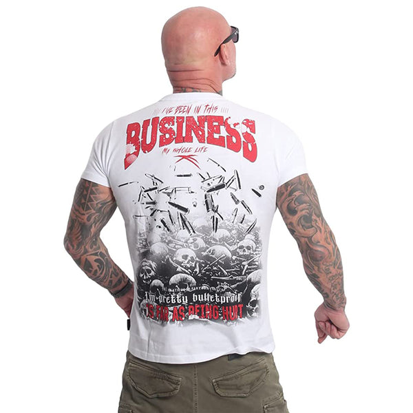 ❌ SALE ❌ YAKUZA T-Shirt "Business" | White