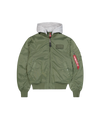 ALPHA INDUSTRIES MA-1 TT Hood | Sage Green
