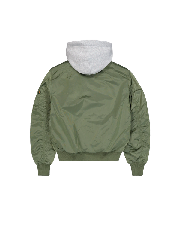 ALPHA INDUSTRIES MA-1 TT Hood | Sage Green