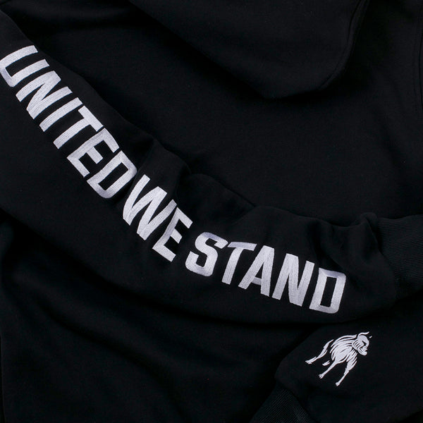 ❌ SALE ❌ 100% HARDCORE Hooded Sweatshirt "United Sport" | Black
