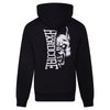 ❌ SALE ❌ 100% HARDCORE Zip Hoodie "Branded Rage Taped" | Black