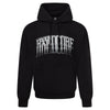 100% HARDCORE Oversized Hoodie "Faded" | Black