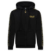 100% HARDCORE Herren Zip Hoodie "Essential" | Black/Gold