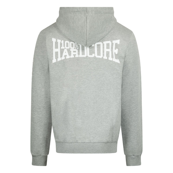 ❌ SALE ❌ 100% HARDCORE Kapuzenjacke "Essential" | Grey Melange