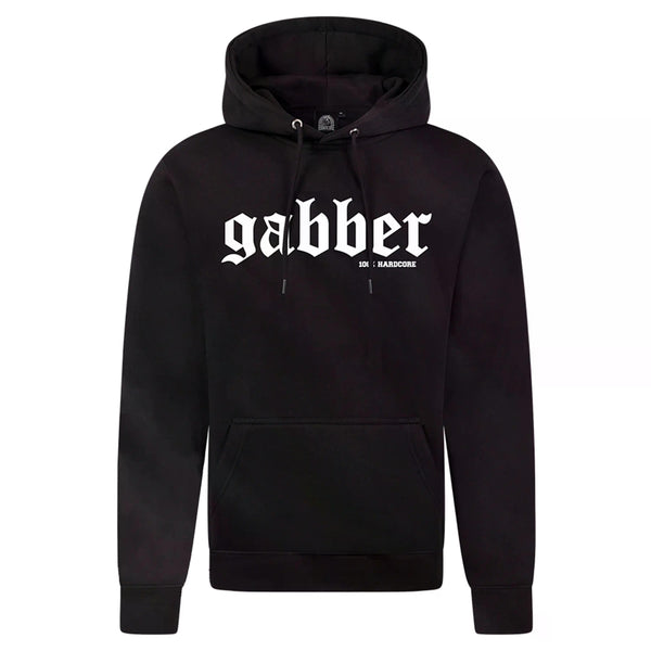 100% HARDCORE Hoodie "Gabber Classic" | Black