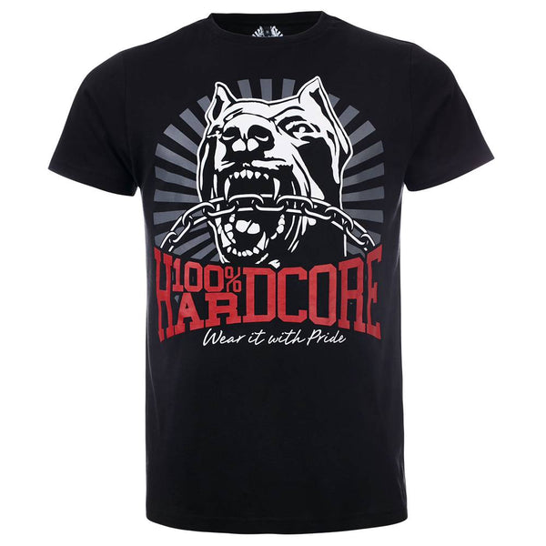 100% HARDCORE T-Shirt "Dog-1" | Black